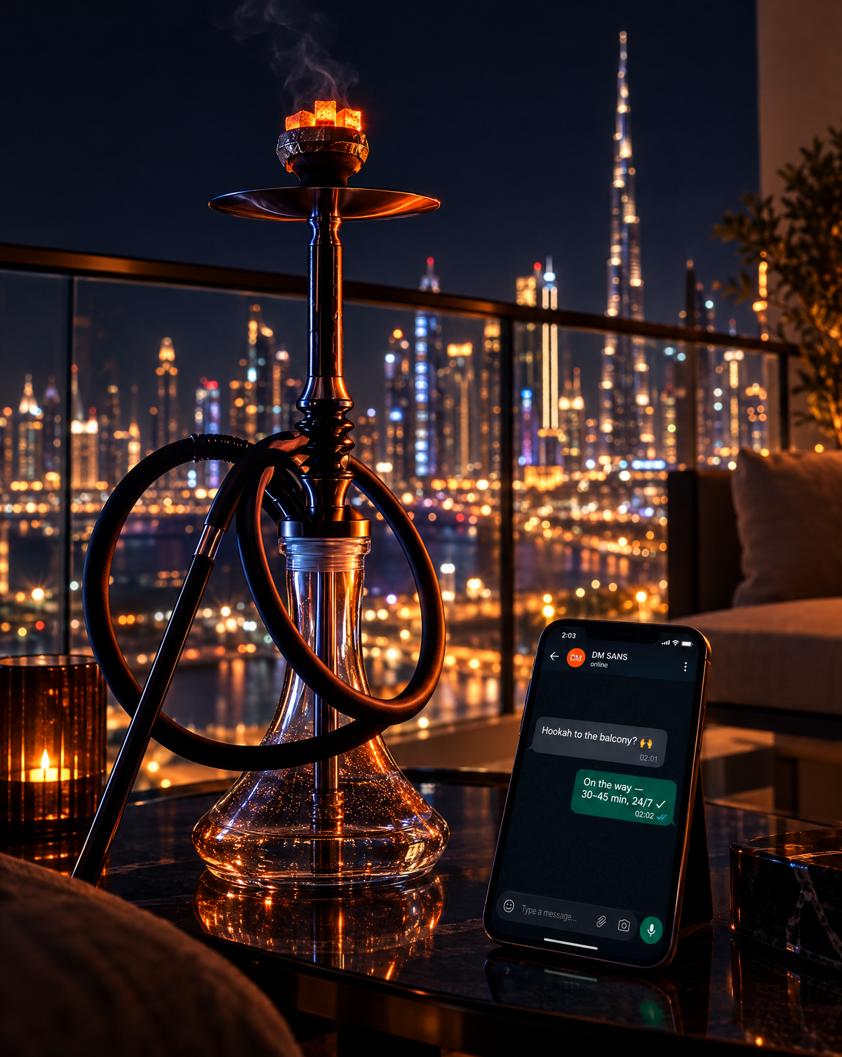 How Shisha Home Delivery Works in Dubai
