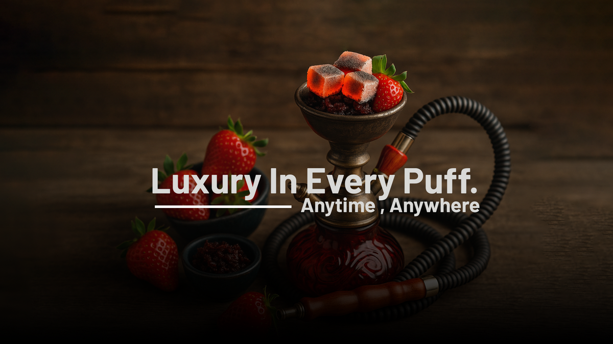 Premium Shisha Home Delivery to your doorstep by Puffin Art 